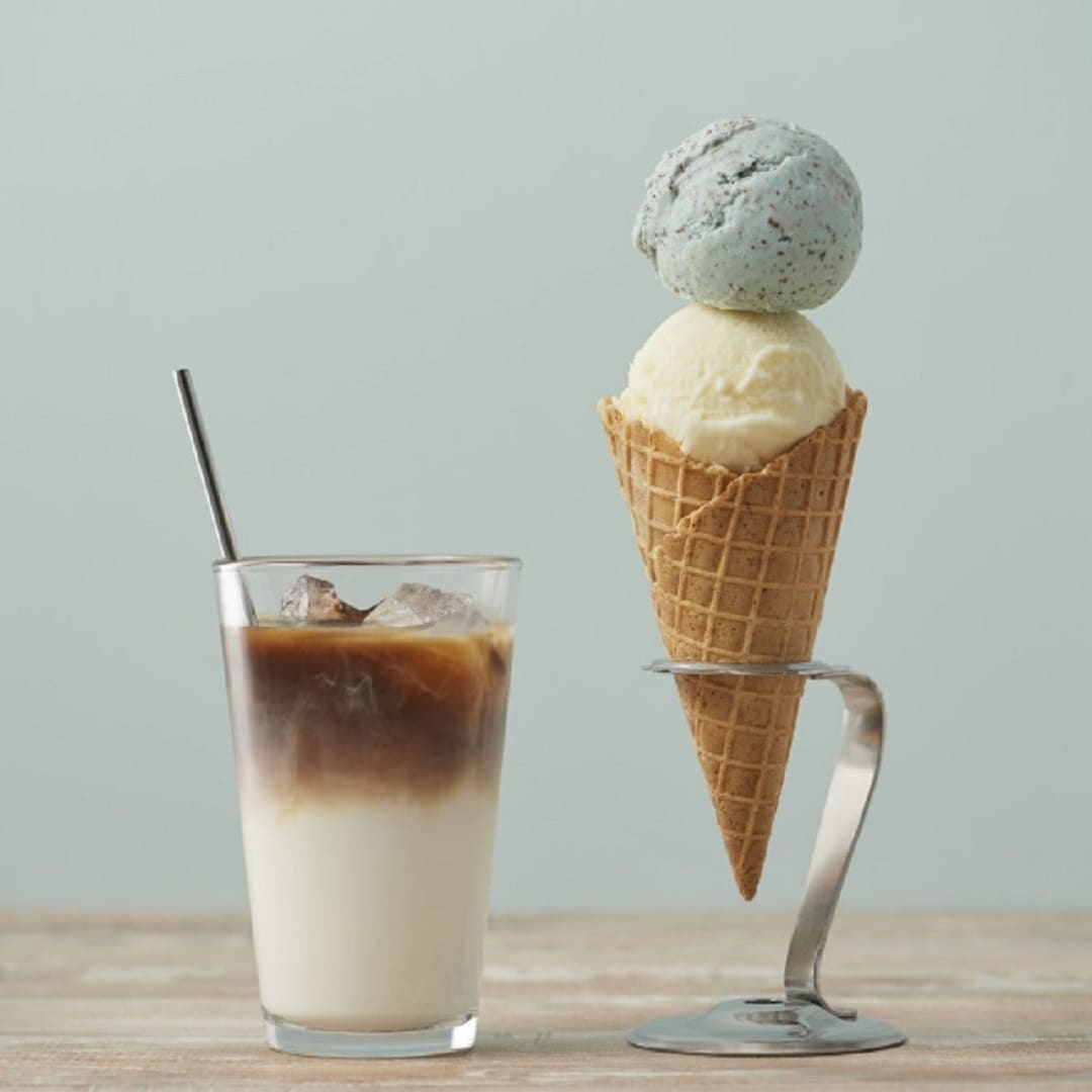 アイスも楽しめるコーヒースタンド