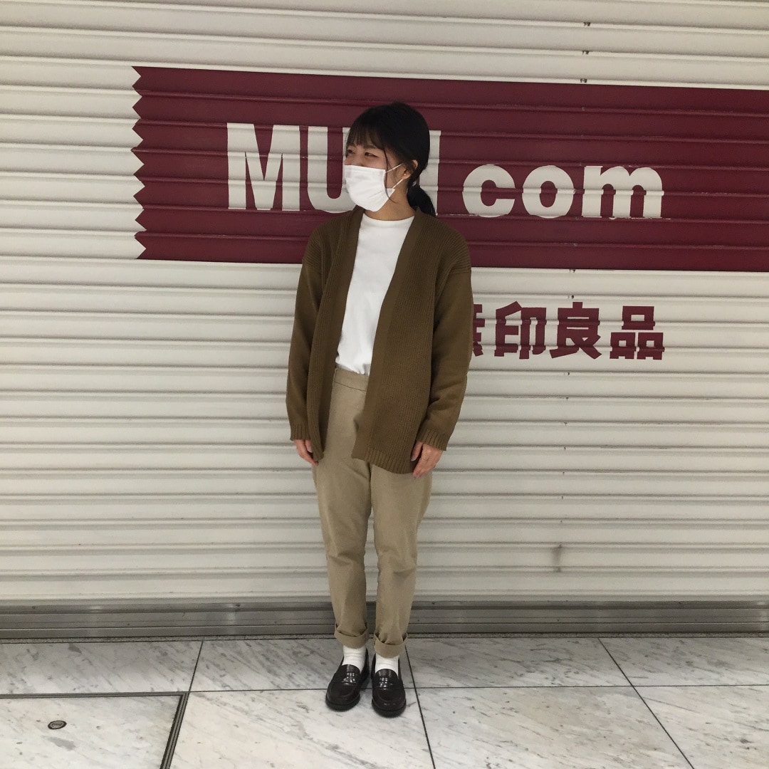 【MUJIcom京都ポルタ】これからも使えるセーターのご紹介
