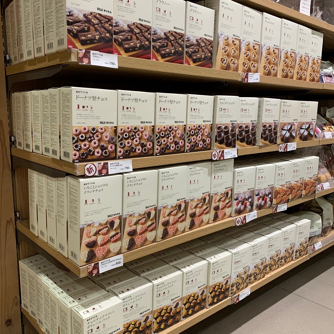 バレンタイン売場の写真