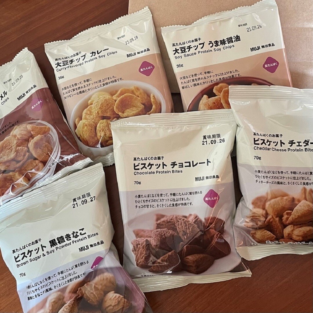 高たんぱくお菓子