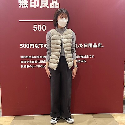 【無印良品500ペリエ稲毛】身長158㎝