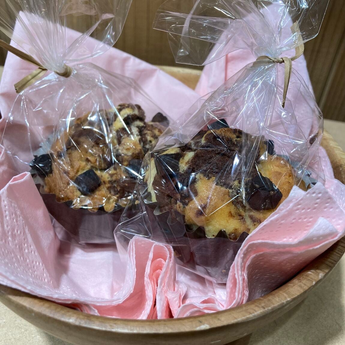 チョコチップマフイン