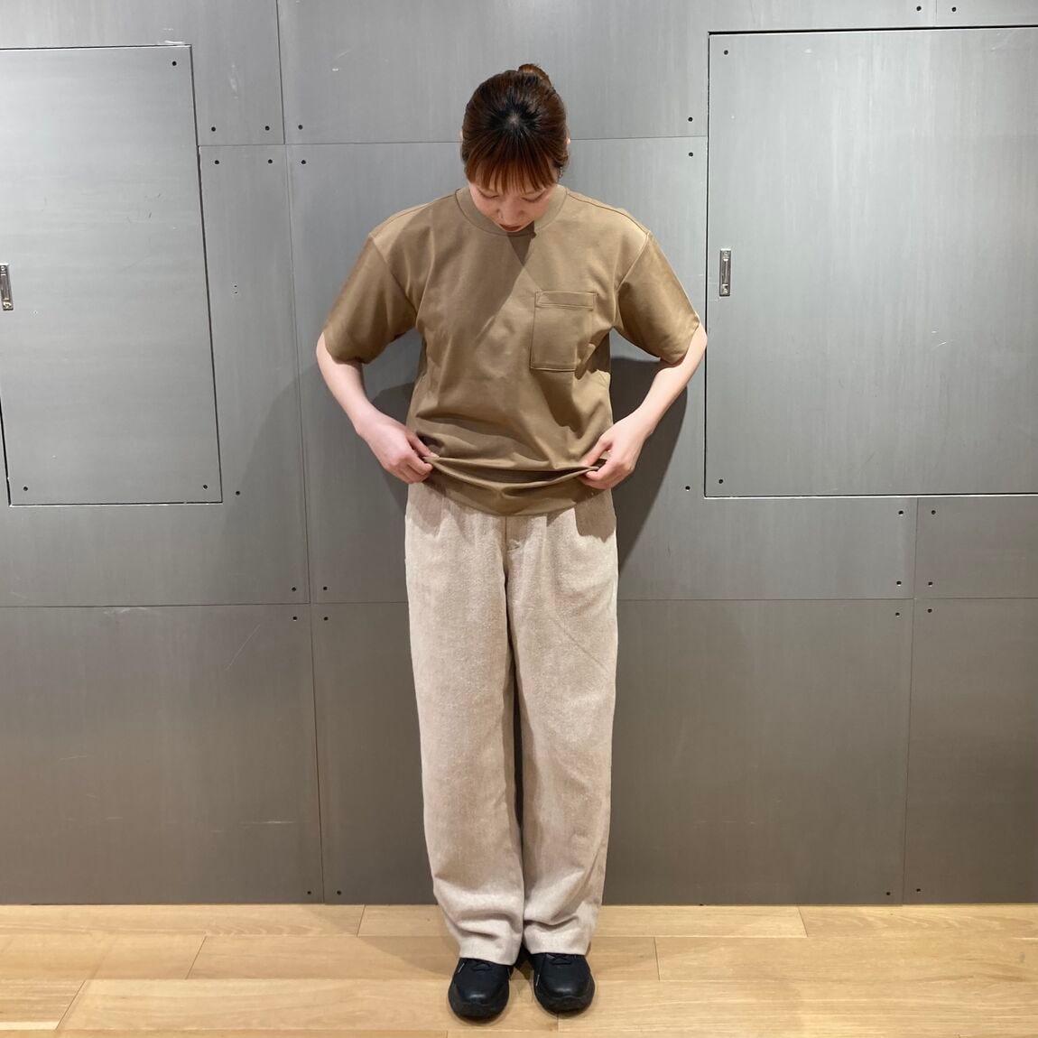 涼感ワイド半袖Tシャツ