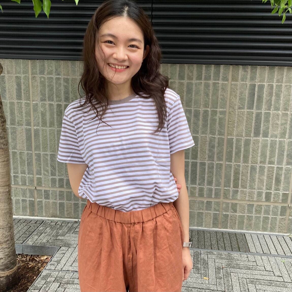 天竺編み半袖Tシャツ