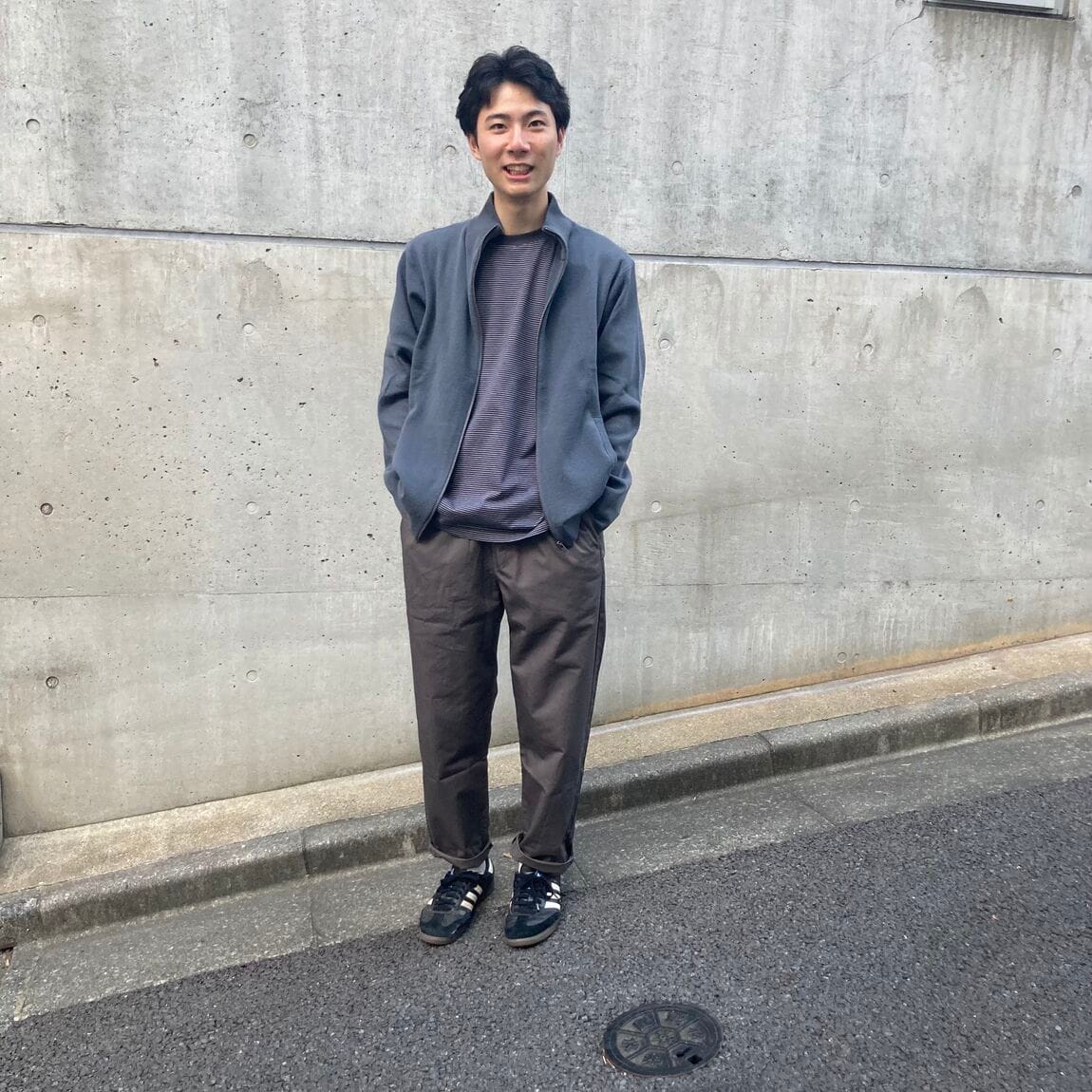 紳士ミラノリブカーディガン