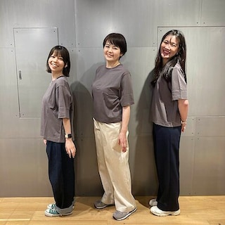 【自由が丘】涼感半袖Tシャツをサイズ別に着比べてみました