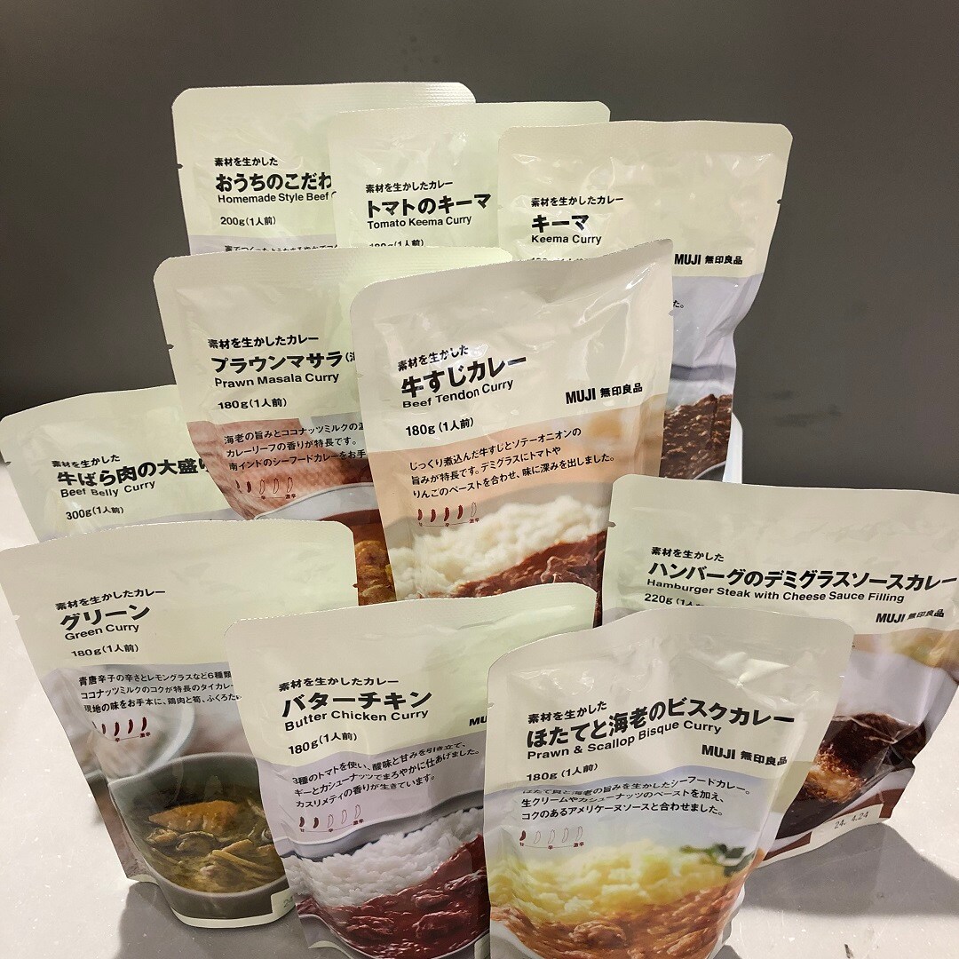レトルトカレー売れ筋