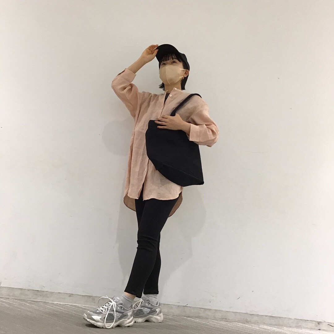ヘンプ七分袖チュニック