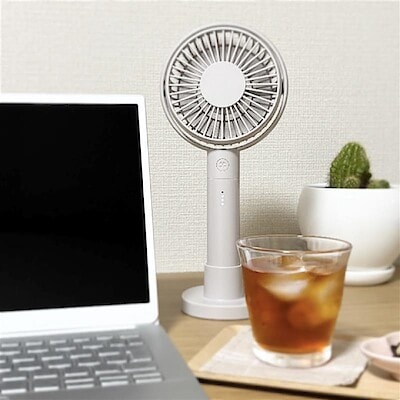 【イオンモール香椎浜】外出に。デスクワークに。充電式ハンディファン　