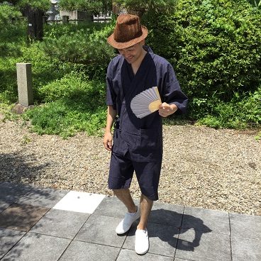 キービジュアル画像：夏の和服、甚平