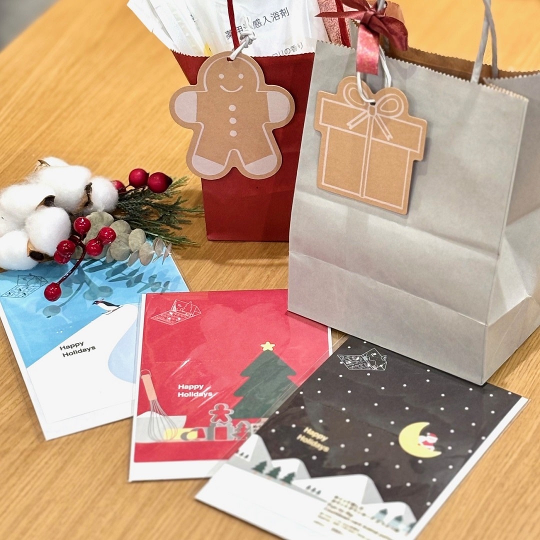 【ザ・モール仙台長町】クリスマスギフトラッピング商品のご紹介おたよりタイトル写真