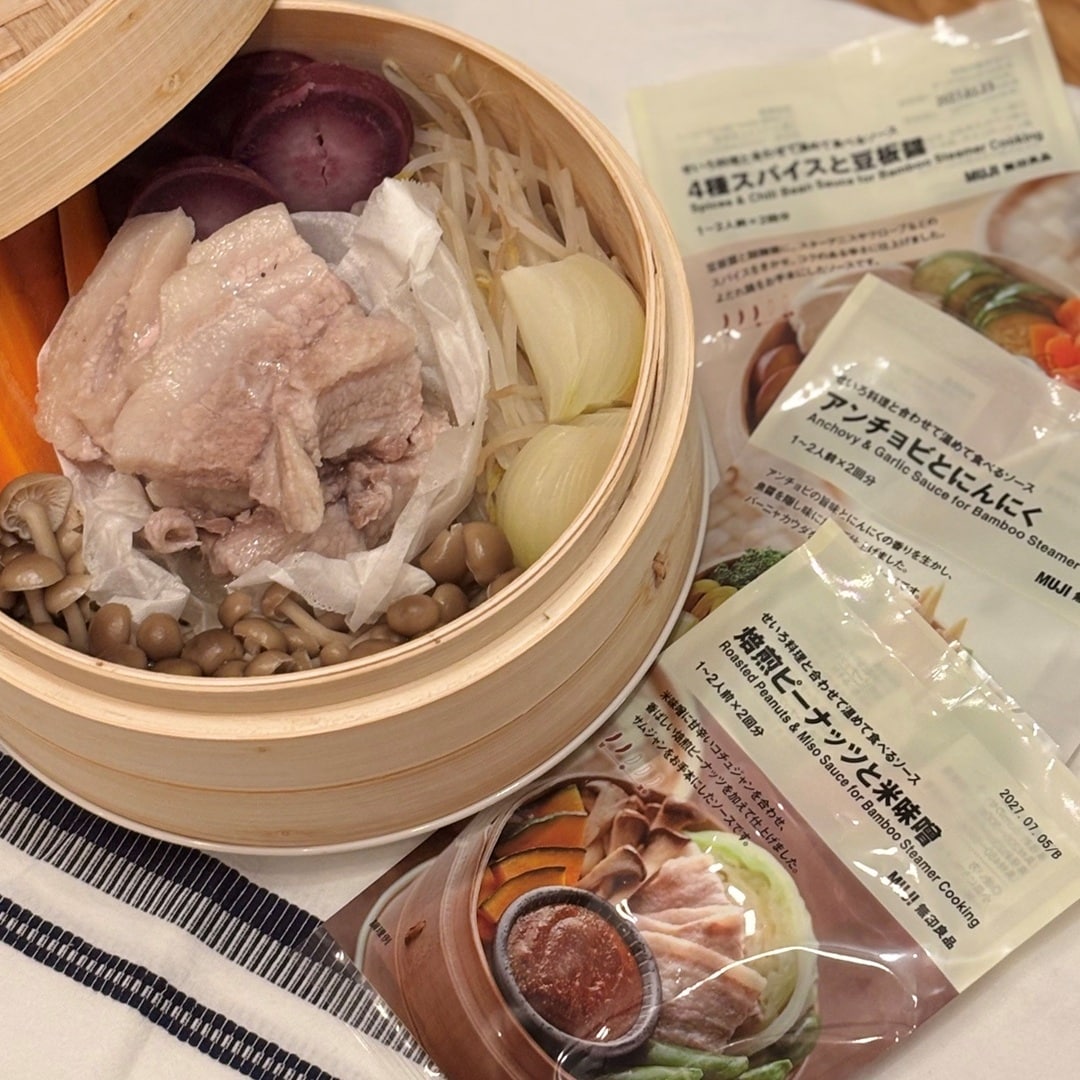 【ザ・モール仙台長町】せいろ料理と合わせて温めて食べるソース