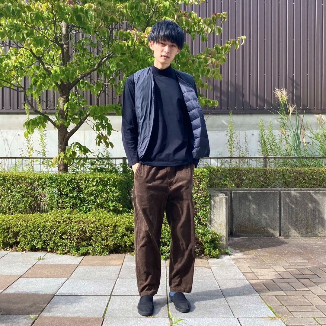 【ザ・モール仙台長町】秋にぴったりのコーデュロイパンツを使用したコーディネート