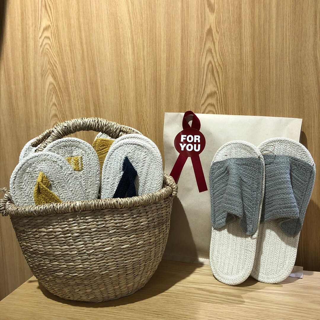 【ザ・モール仙台長町】履き心地のよいルームサンダル