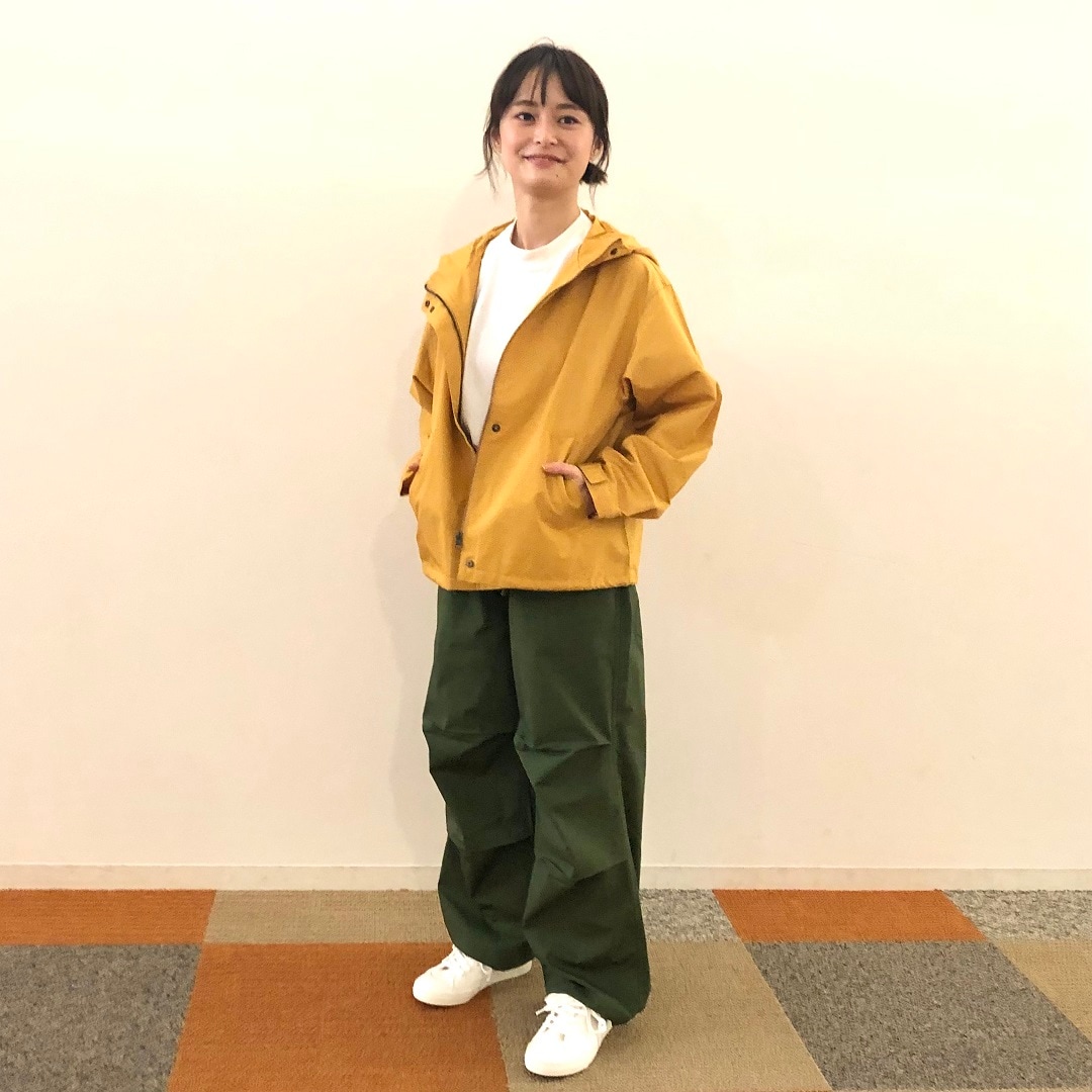 【ザ・モール仙台長町】婦人撥水フードジャケットのコーディネート