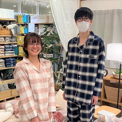 【ザ・モール仙台長町】肌寒い秋の夜に『フランネル長袖パジャマ』