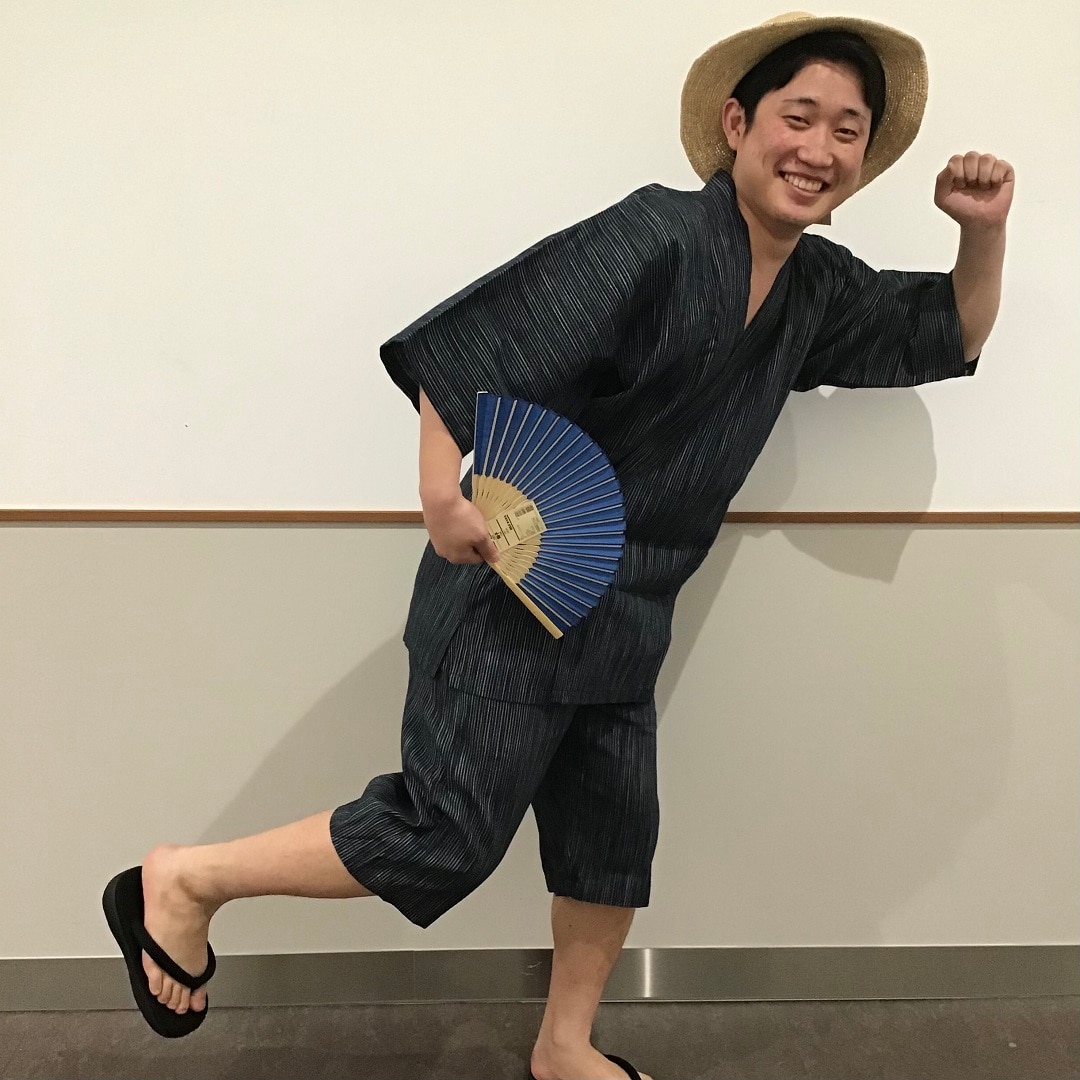 【ザ・モール仙台長町】甚平を着た人