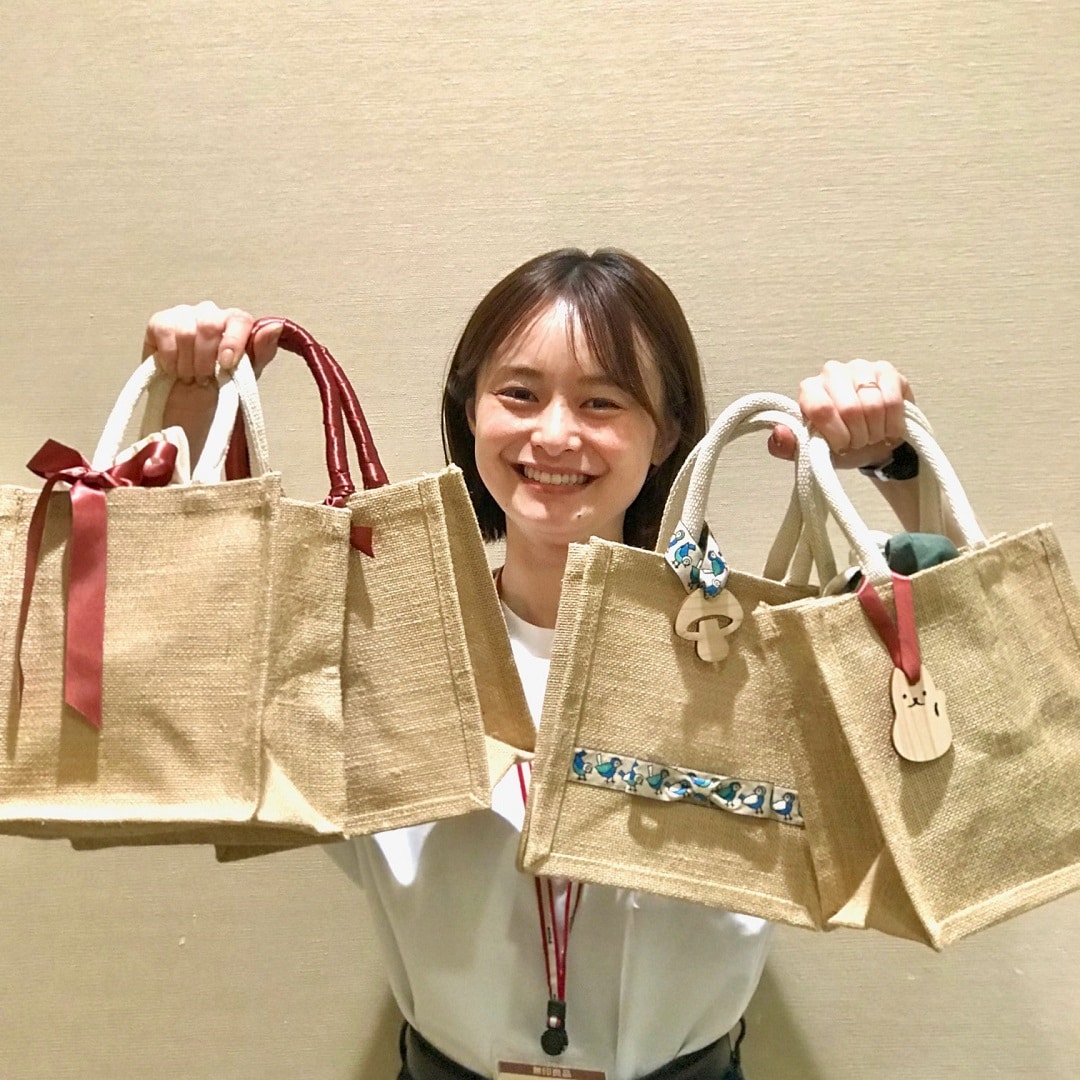 【ザ・モール仙台長町】ジュートマイバッグのアレンジバッグ