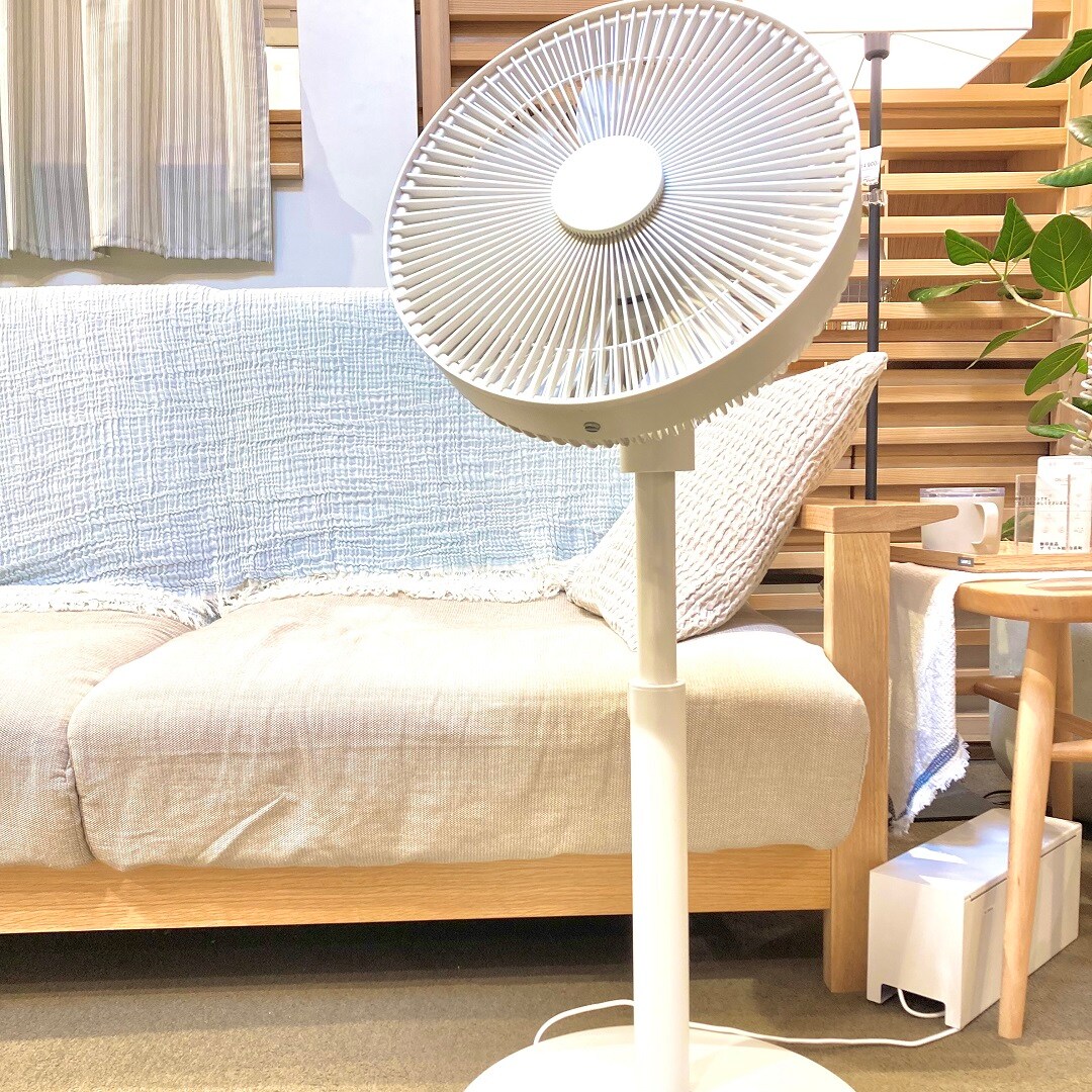 【ザ・モール仙台長町】　首振り範囲が調整できる　DC扇風機