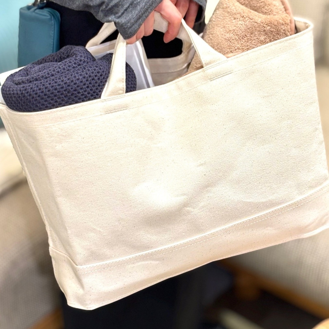 【ザ・モール仙台長町】綿帆布　持ち手付ソフトボックス