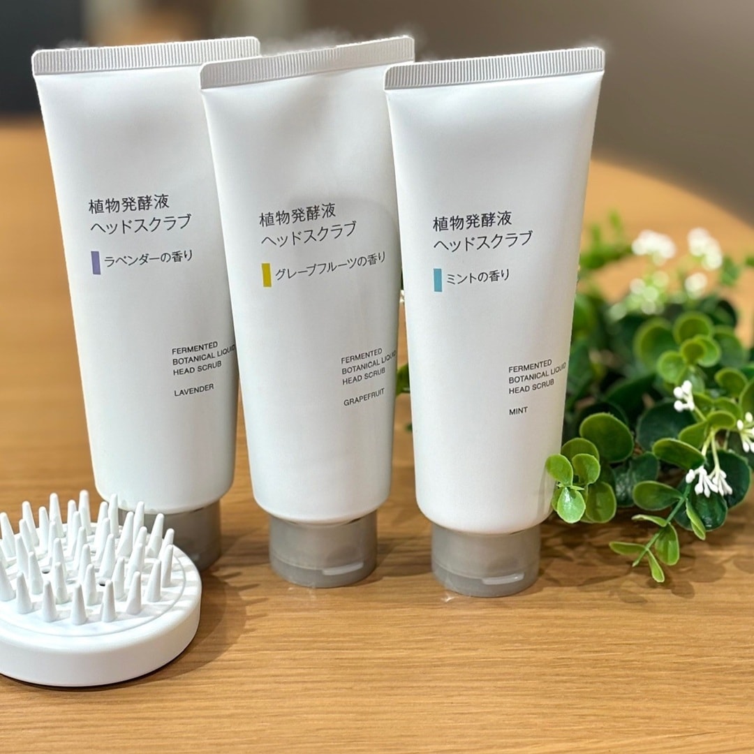 【ザ・モール仙台長町】植物発酵液　ヘッドスクラブ3種類
