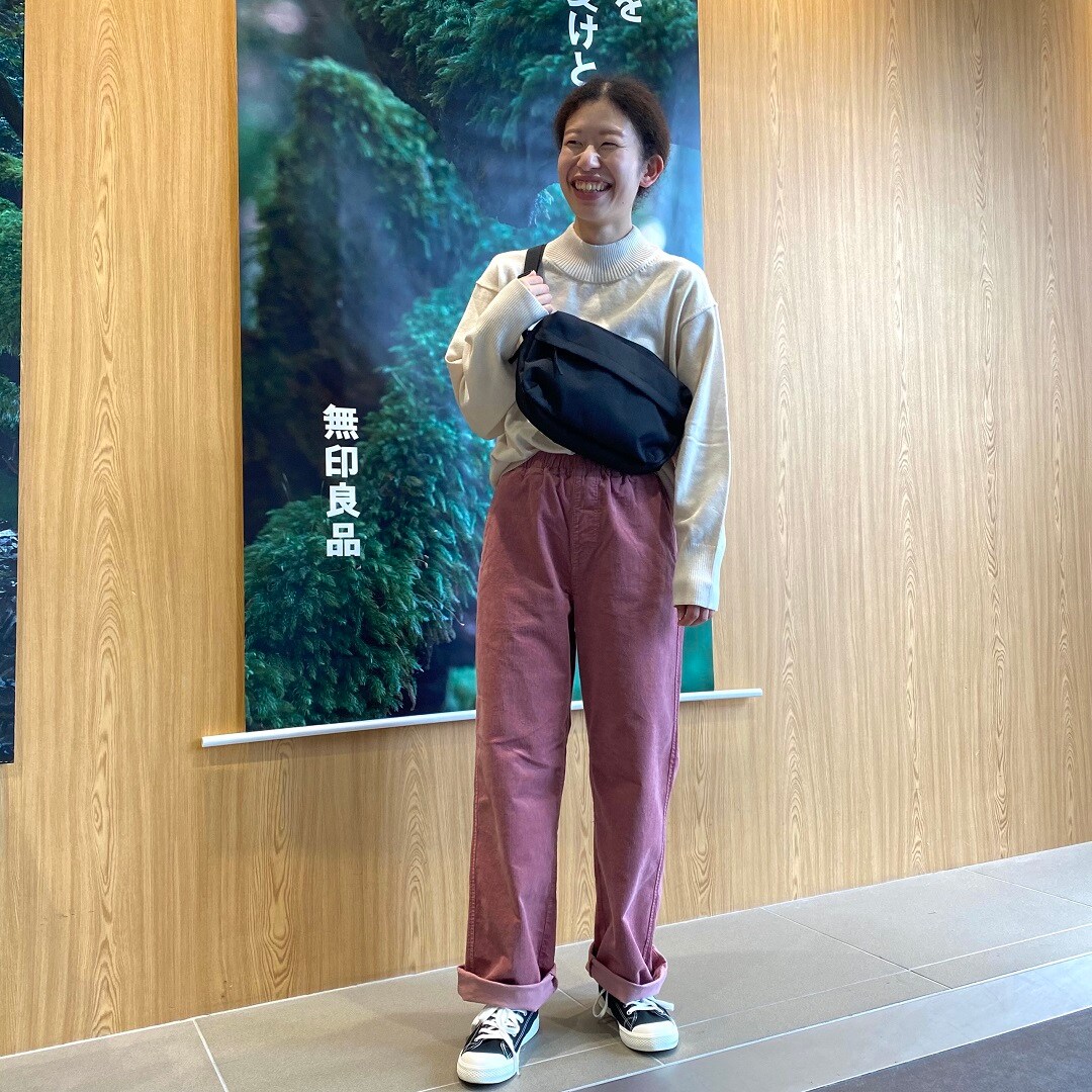 コーデュロイパンツを使ったコーデ