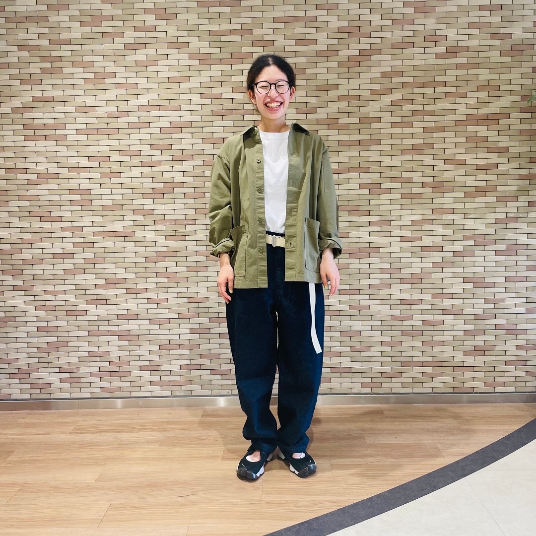 デニムバレルパンツ