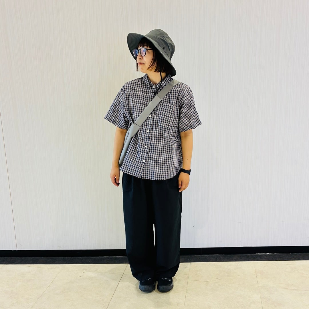 婦人ドビーパジャマコーデ