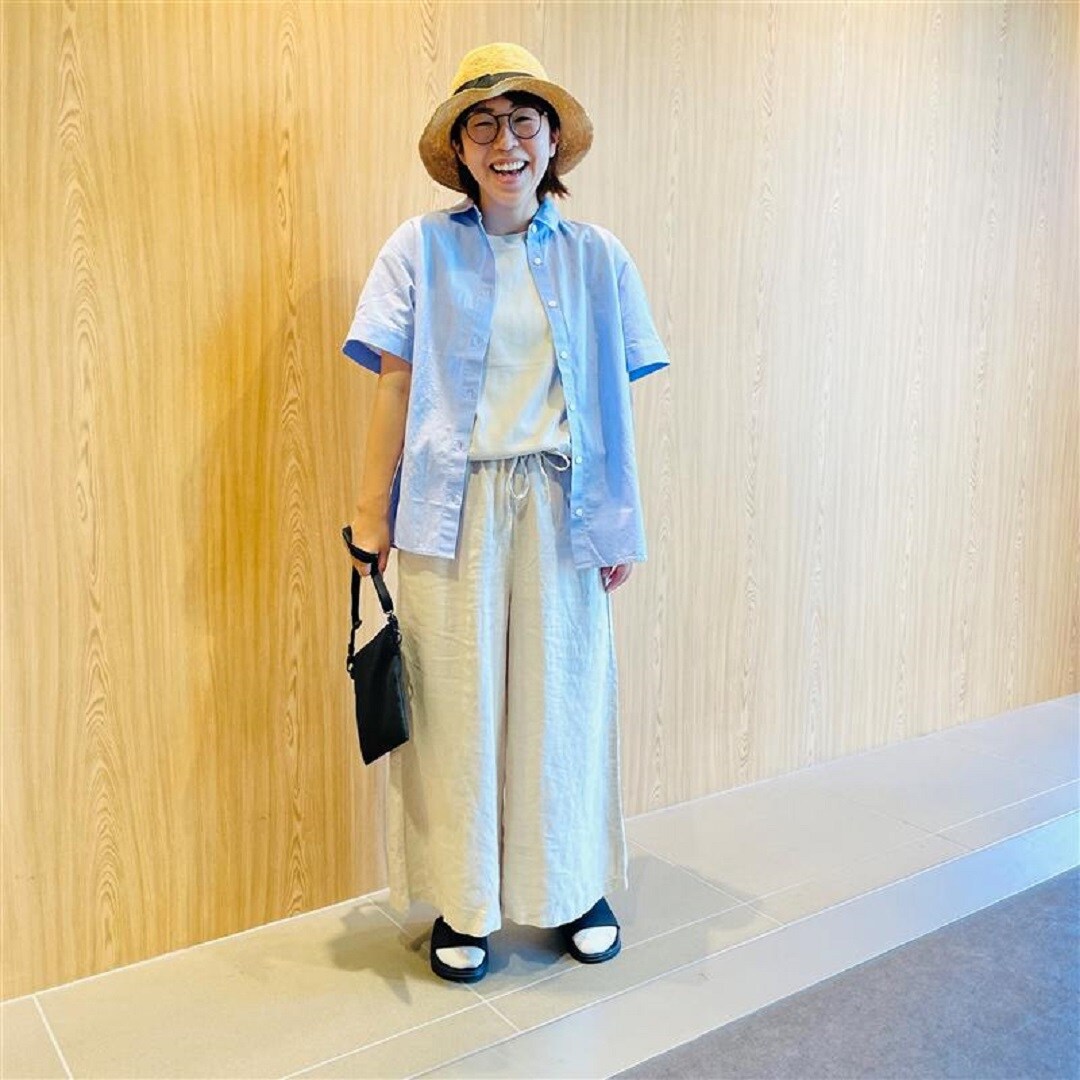 スムースT・シャツコーデ