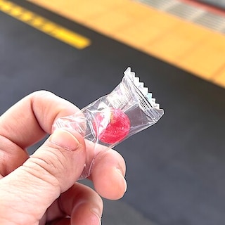 【吉祥寺マルイ】飴で塩分補給。