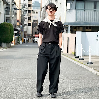 【吉祥寺マルイ】身長177cm　「Tシャツコーデ毎日投稿DAY１」