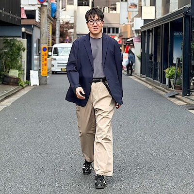 【吉祥寺マルイ】身長181cm 「Tシャツコーデ毎日投稿：DAY3」