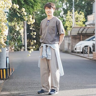 【吉祥寺マルイ】身長175cm 「Tシャツコーデ毎日投稿：DAY10」