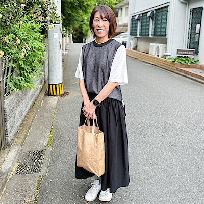 【吉祥寺マルイ】身長166cm 「Tシャツコーデ毎日投稿：DAY17」