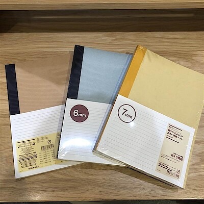 【イオンモール旭川西】5冊組ノートのお話。