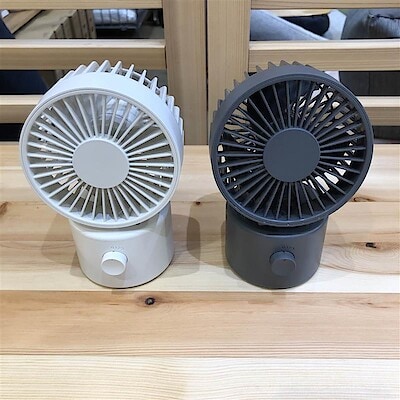 【イオンモール旭川西】コードレスでコンパクトなデスクファン