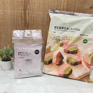 【イオンモール旭川西】　１月31日(土)14時頃～　『桜と抹茶のカットバウム』と『季節のコーヒー　春ブレンド　ドリップ』の試食会を開催します。