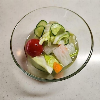 【イオンモール旭川西】新商品『スープまで味わう　水キムチの素』さっそくつくってみました。