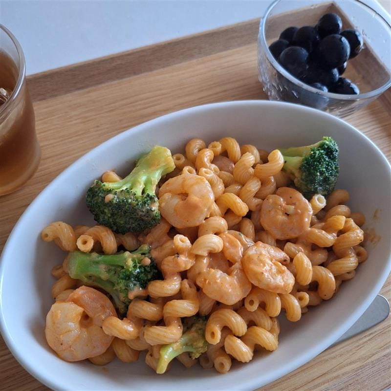 煮込んでつくるスープパスタの素　海老とチーズのトマトクリーム