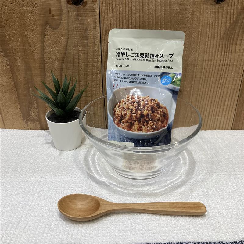 ごはんにかける　冷やしごま豆乳担々スープ
