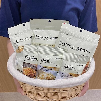 【イオンモール北戸田】無印良品の柑橘のお菓子