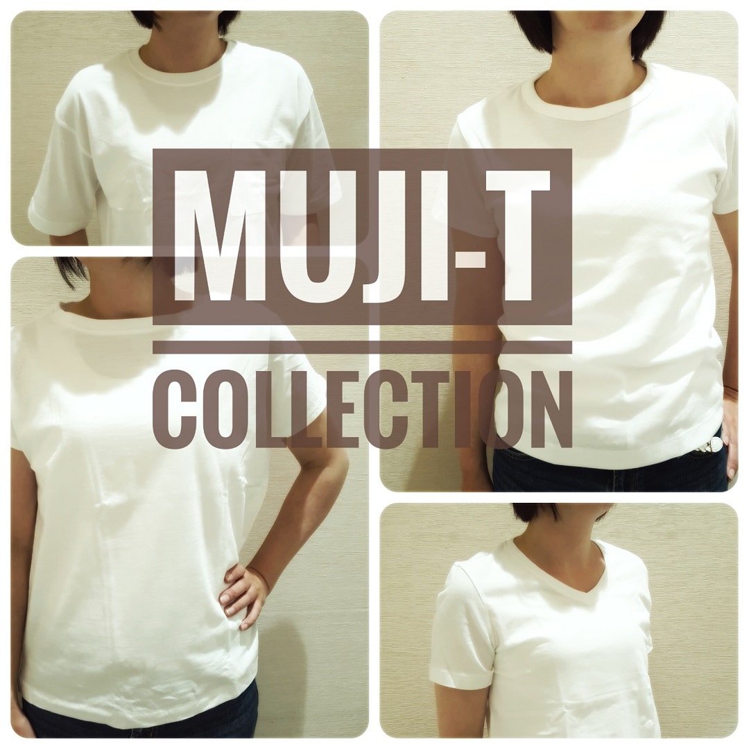 キービジュアル画像：無印良品には白Ｔシャツがいっぱい②｜スタッフのおすすめ