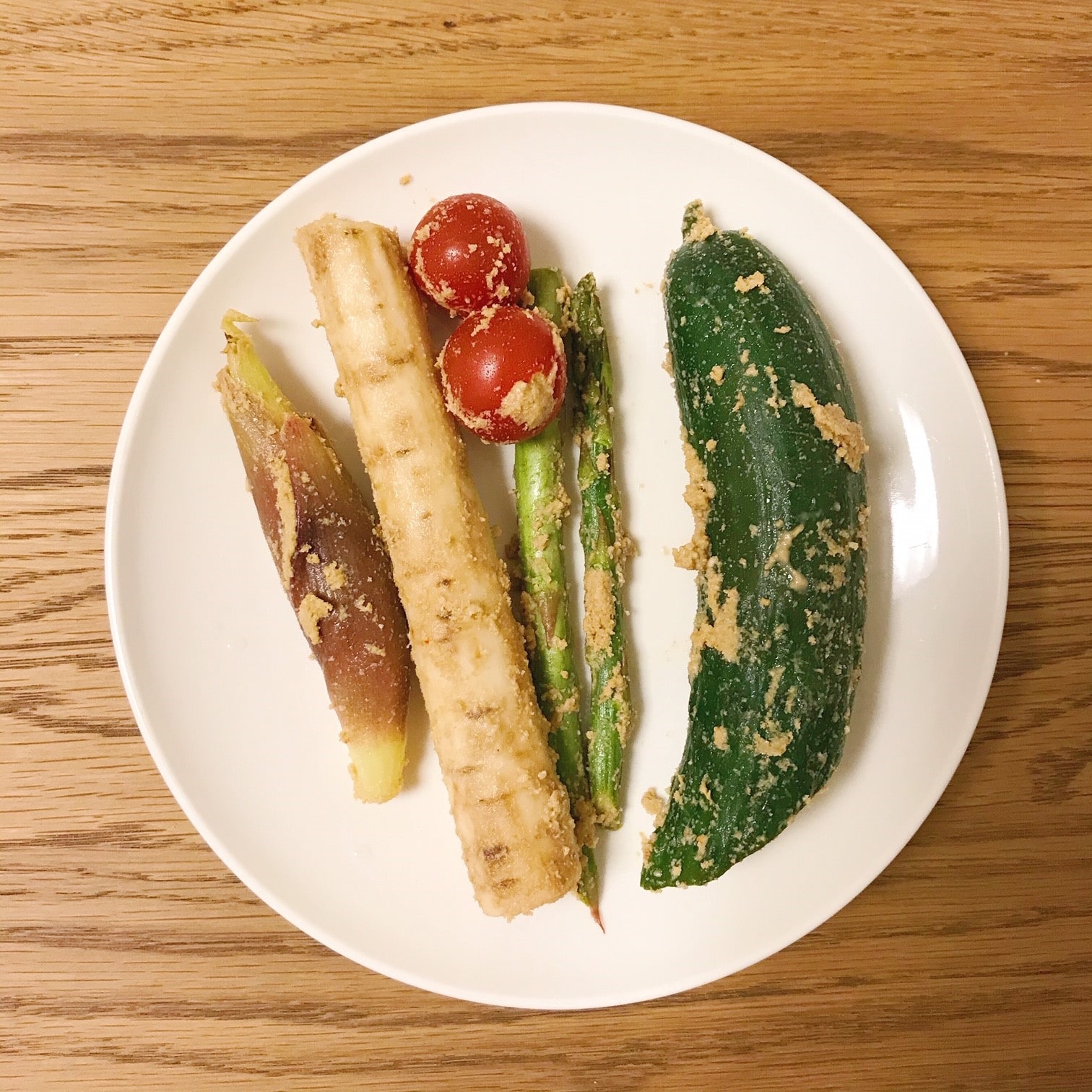 漬け込み後の野菜