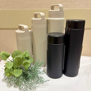 【リヴィンオズ大泉】お手入れしやすい！！真空断熱構造　保温保冷ボトル