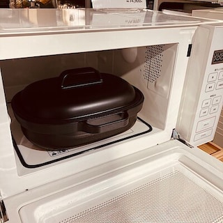 【リヴィンオズ大泉】新商品　レンジで焼き料理　グリルプレート