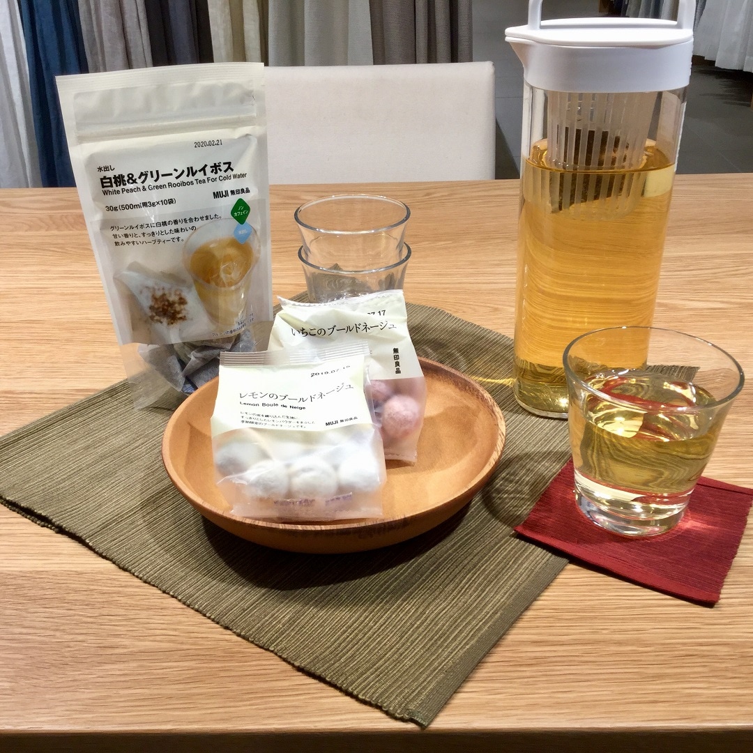 キービジュアル画像：アクリル冷水筒｜The best of MUJI