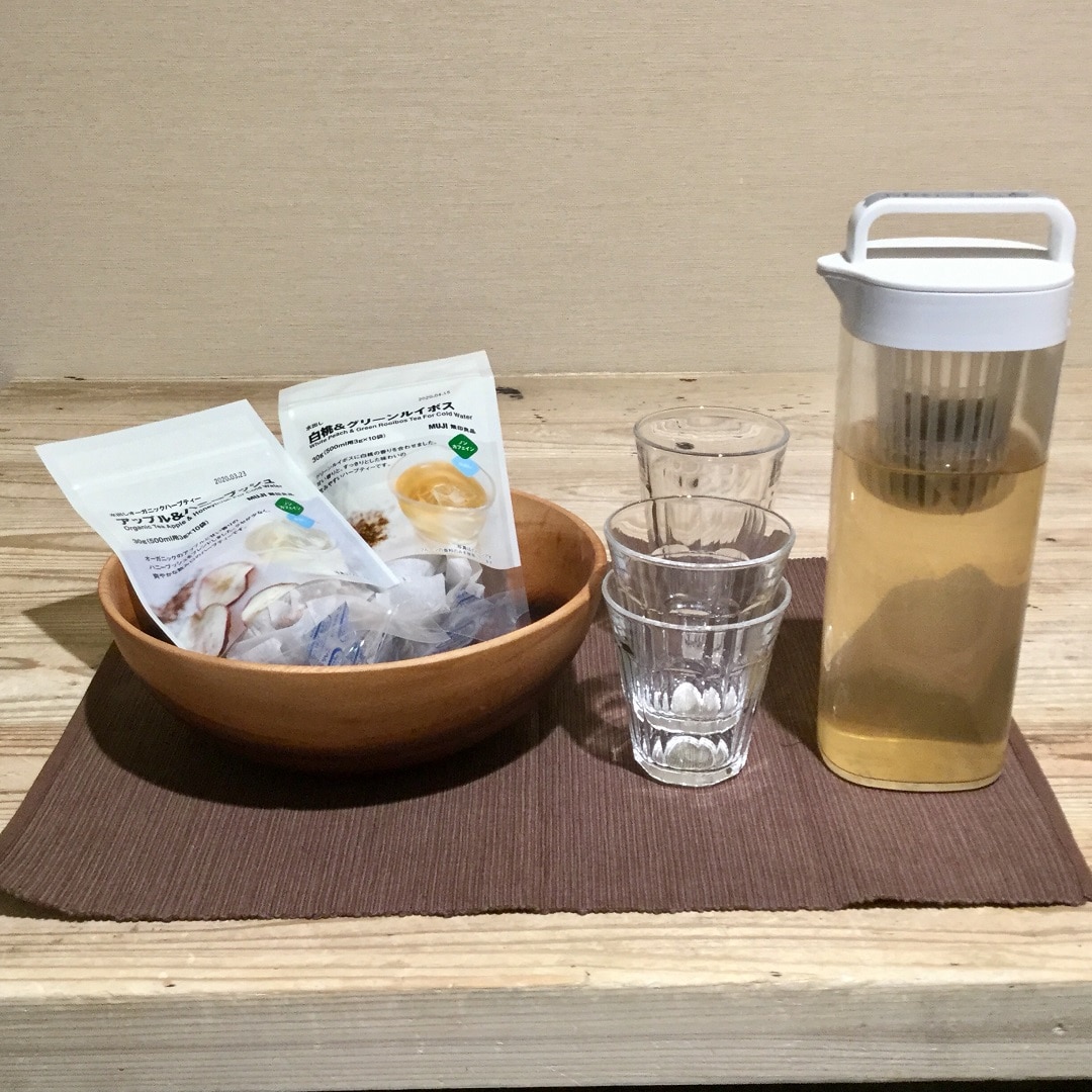 キービジュアル画像：水出しのお茶｜スタッフの飲み比べ