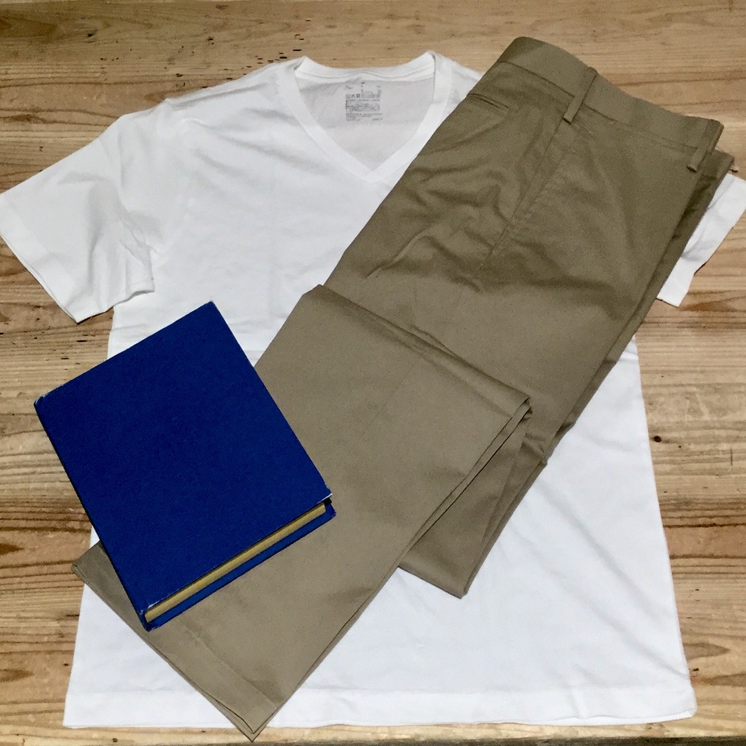 キービジュアル画像：白Tシャツコーディネート７days｜６日目