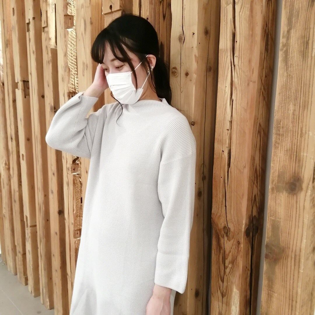 【ららぽーとTOKYO-BAY】ワッフル編みで春の装い