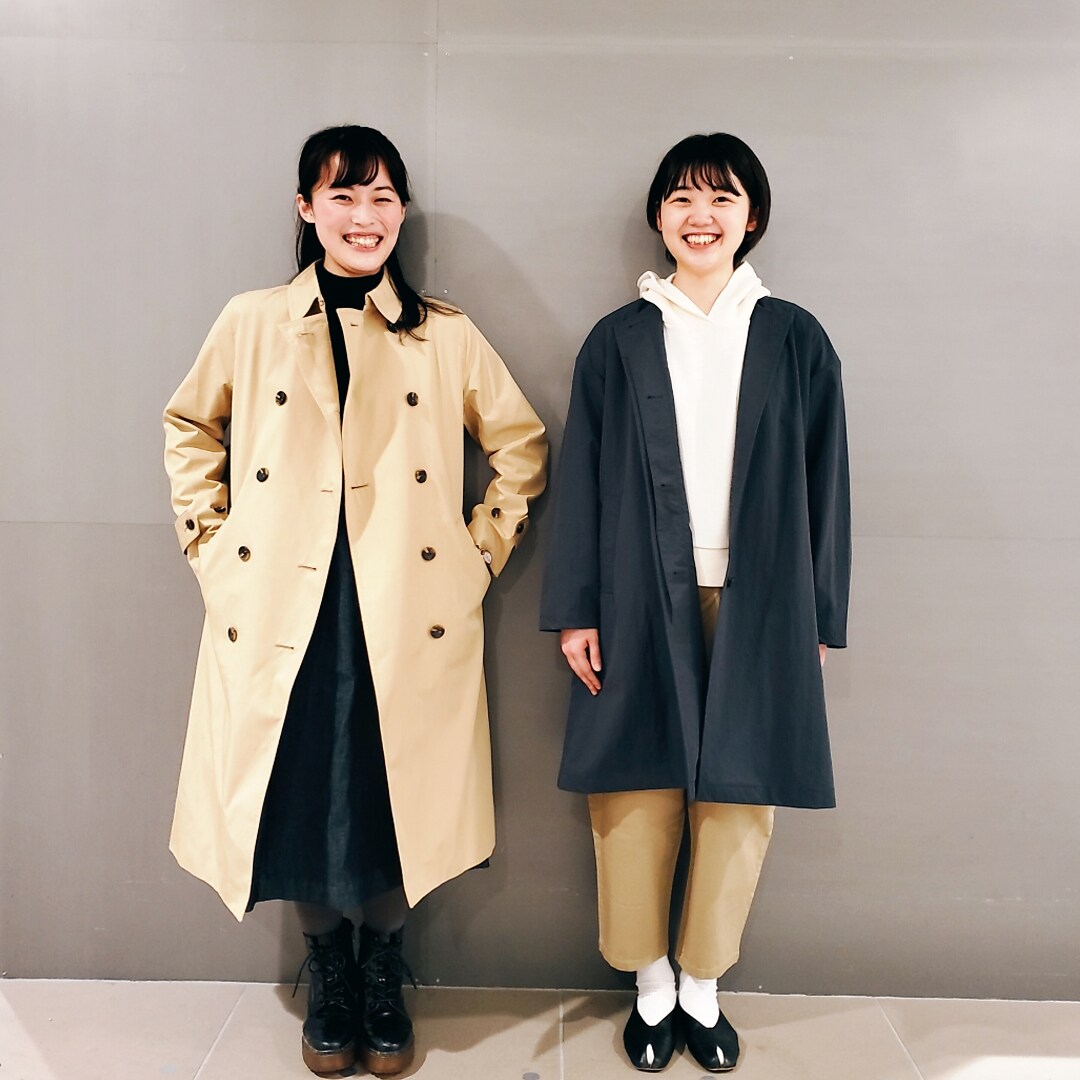 【ららぽーとTOKYO-BAY】撥水加工が魅了のコートです。